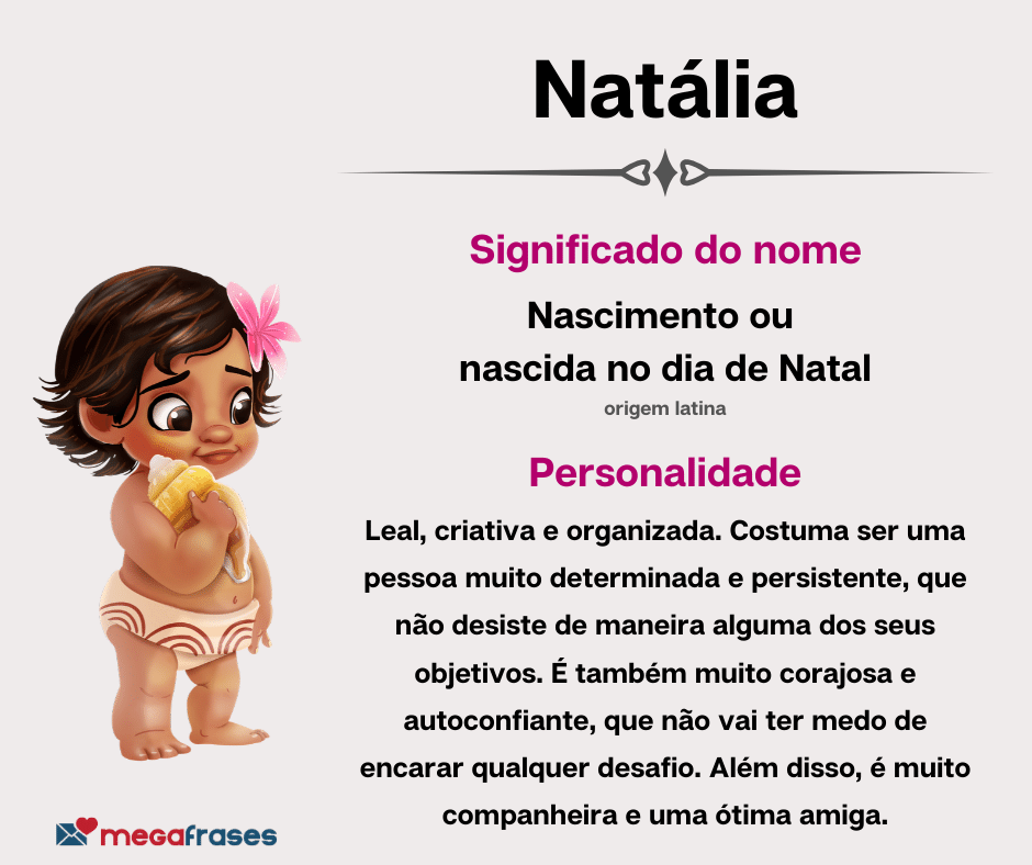 Significado do nome Natália + Curiosidades + Mensagens