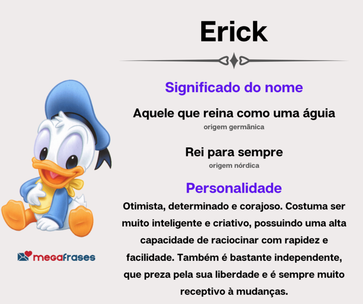 O que é Erick?