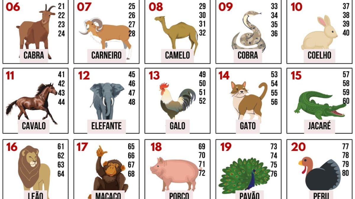 Calendrio do bicho jogo do bicho